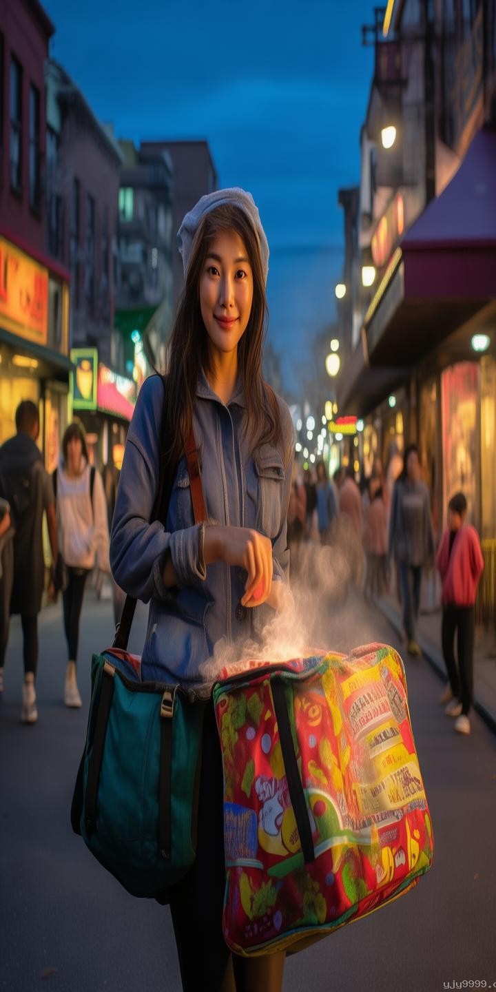 闫妮送外卖引热议，明星亲民体验背后故事